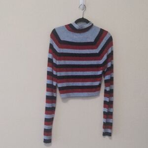 Urban Outfitters Multicolor Knit  Turtleneck Sweater
